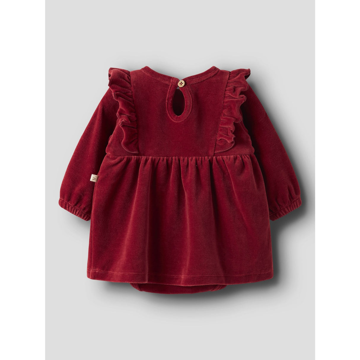 Lil'Atelier Red Dahlia Nbfsaga Sag Ls Body Kjole Lil