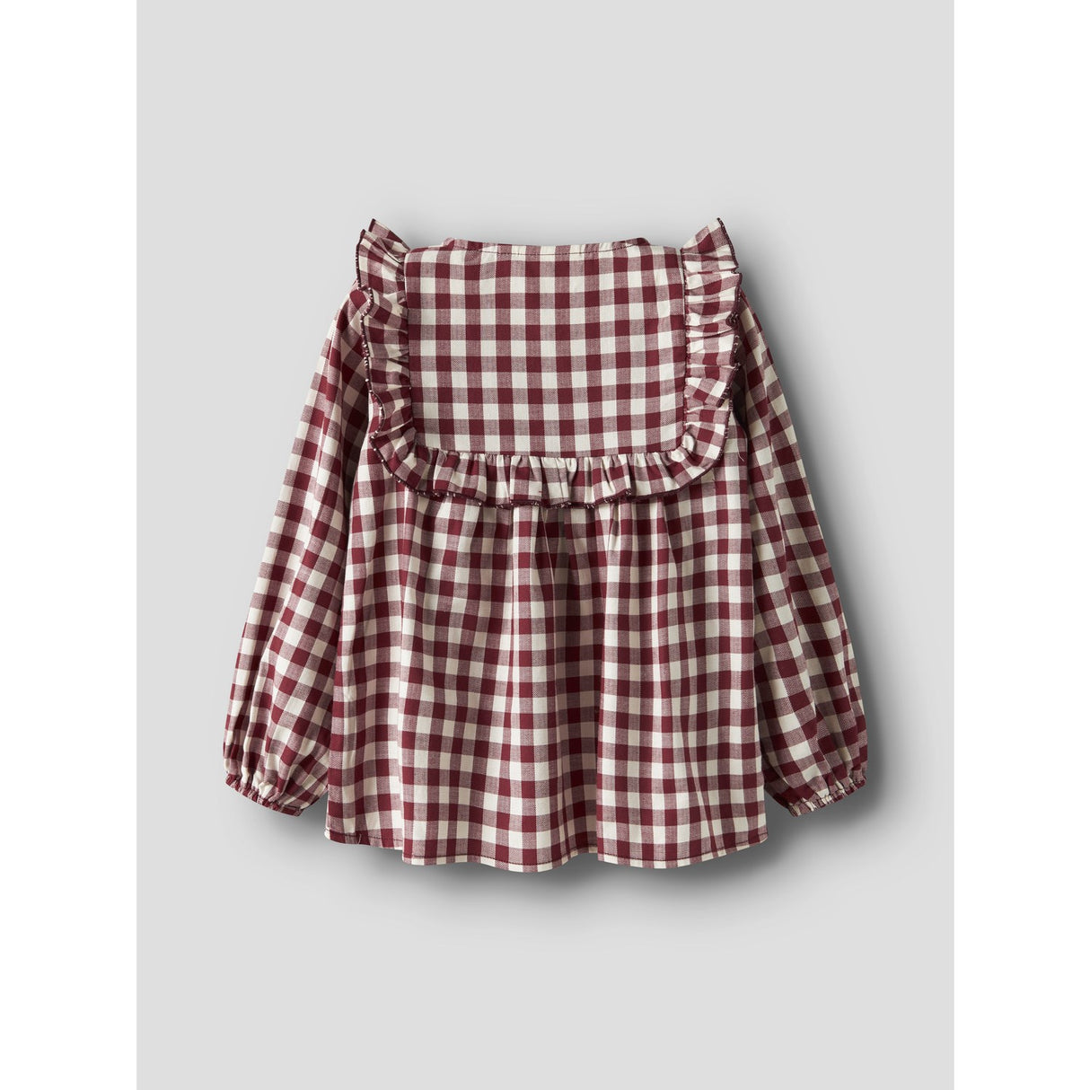 Lil'Atelier Red Dahlia Nmfrio Ls Loose Skjorte Lil