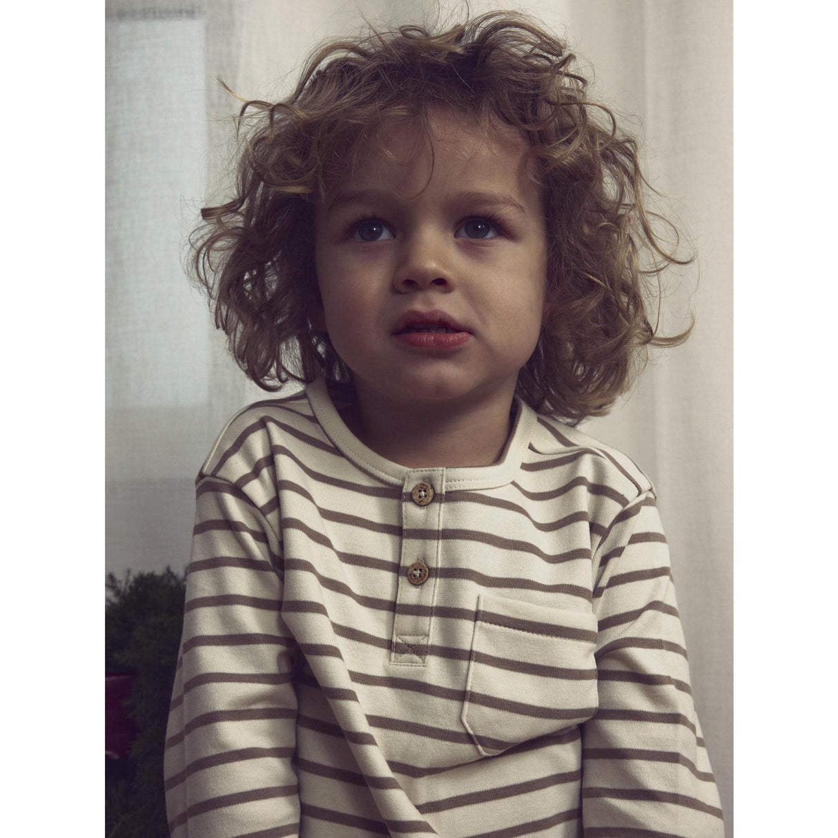 Lil'Atelier Turtledove Sepia Tint Nmmlimia Nob Ls Loose Topp Lil