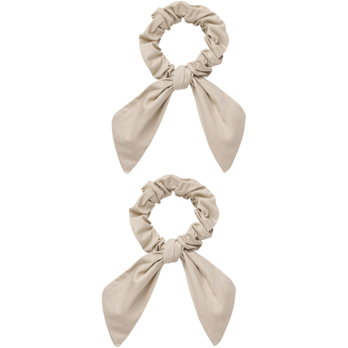 Lil'Atelier Oxford Tan Nmfacc-Louise 2 Pakke Scrunchie Lil