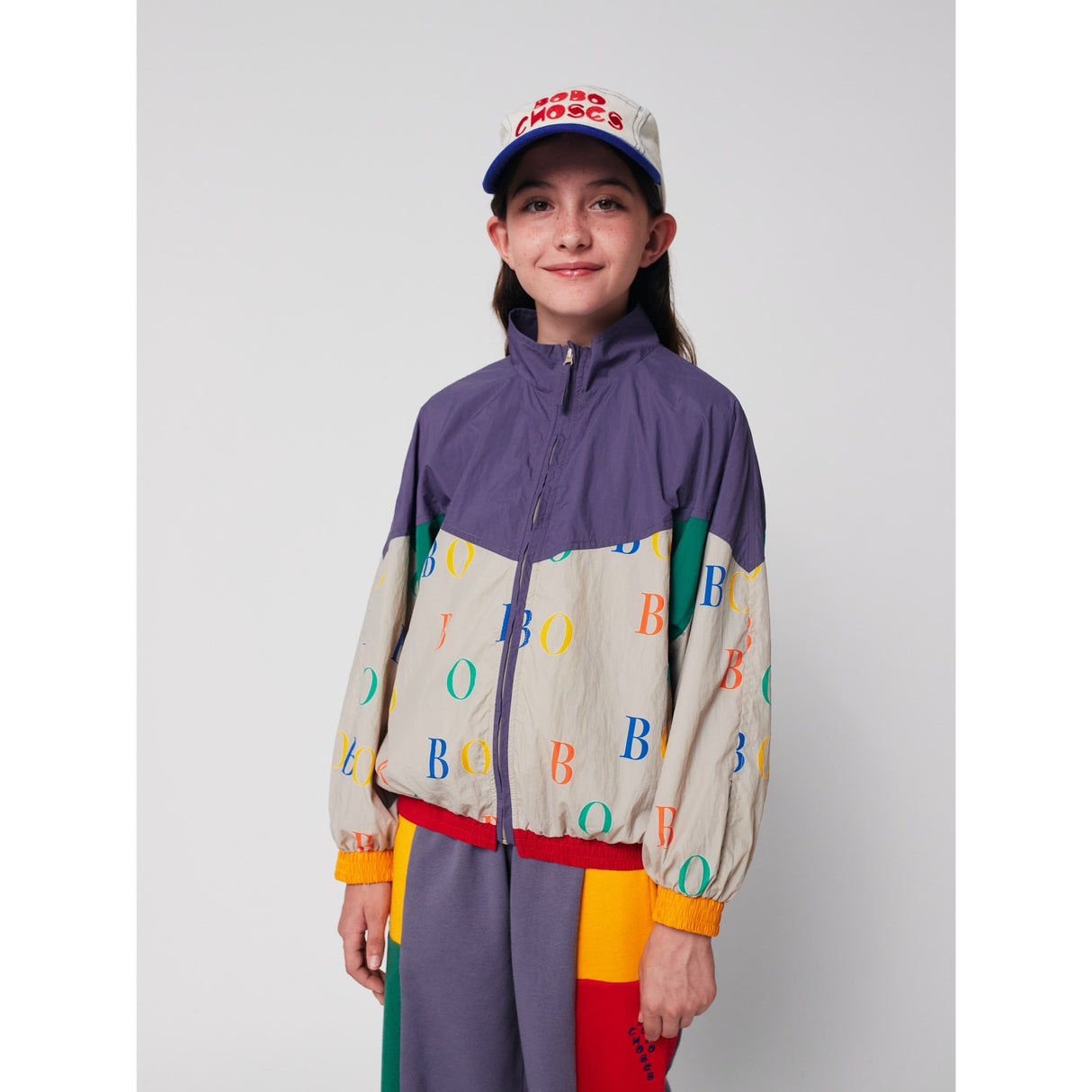 Bobo Choses Multicolor Multicolor Bobo All Over Tracksuit Jakke