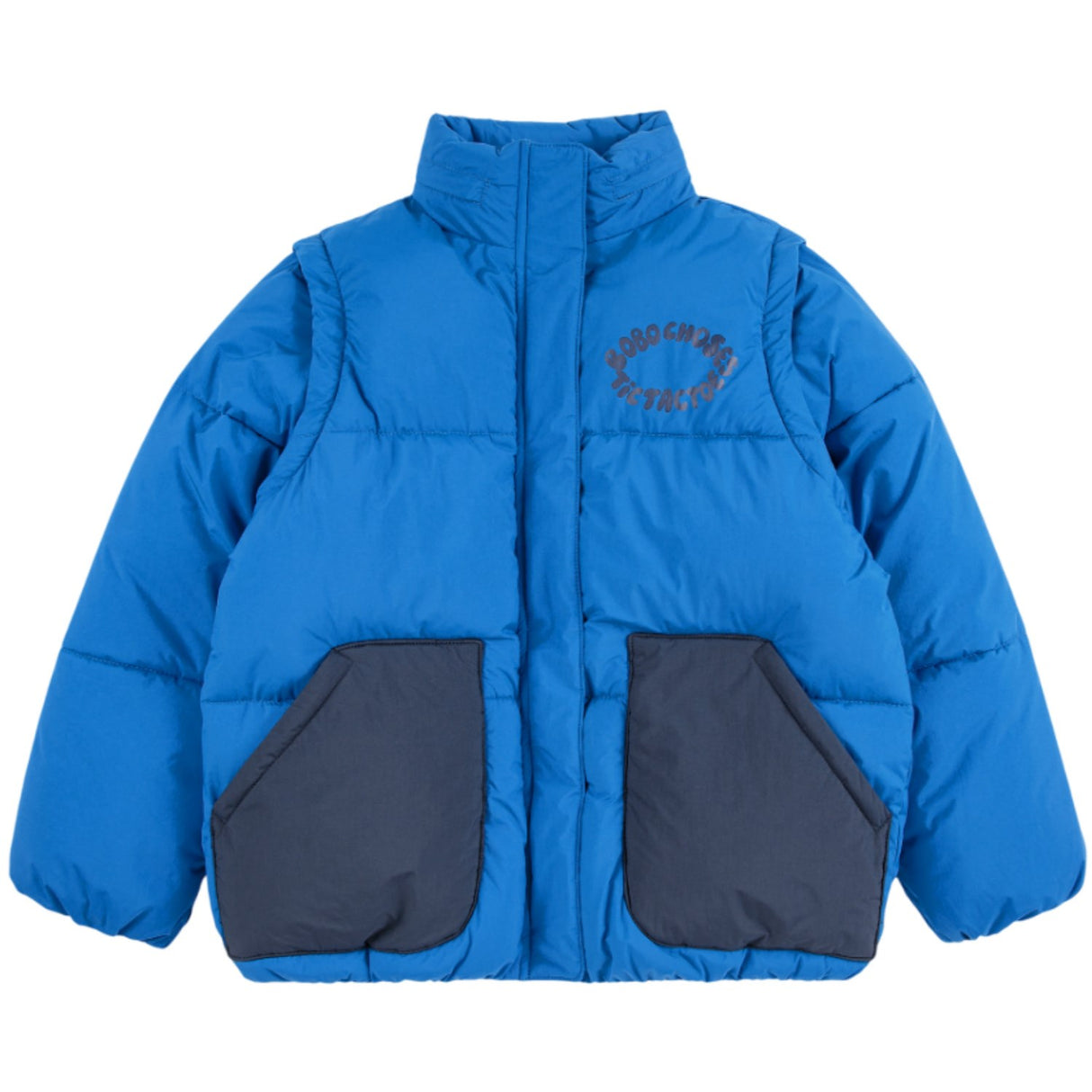 Bobo Choses Blue Tic Tac Toe Vattert Anorak