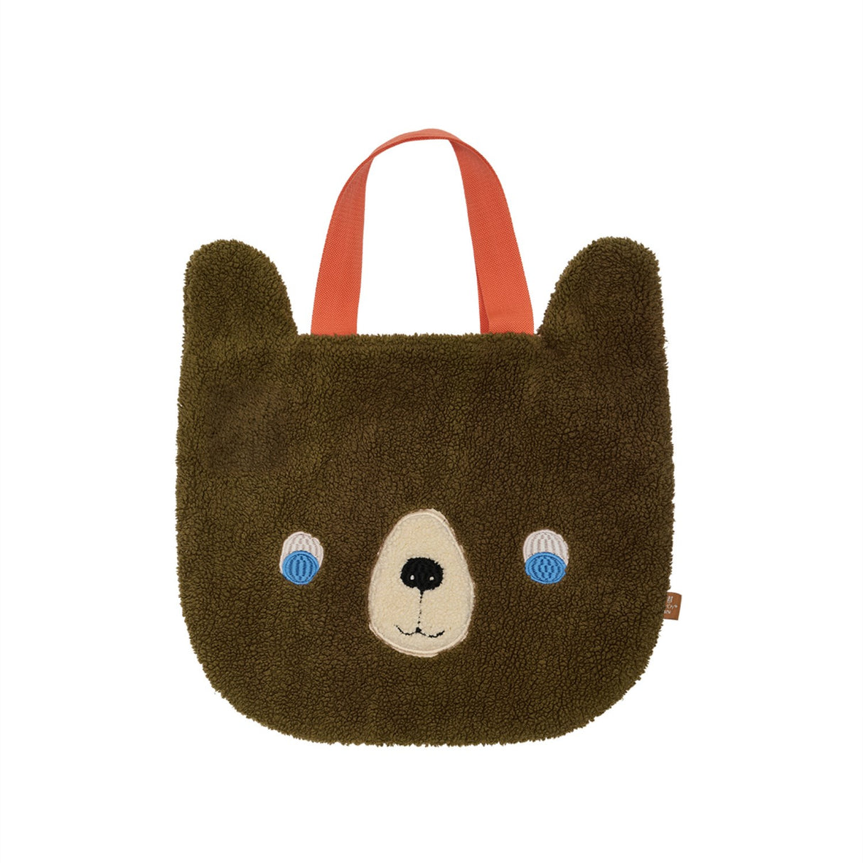 OYOY Brown/Red Darling Bjørn Tote Veske