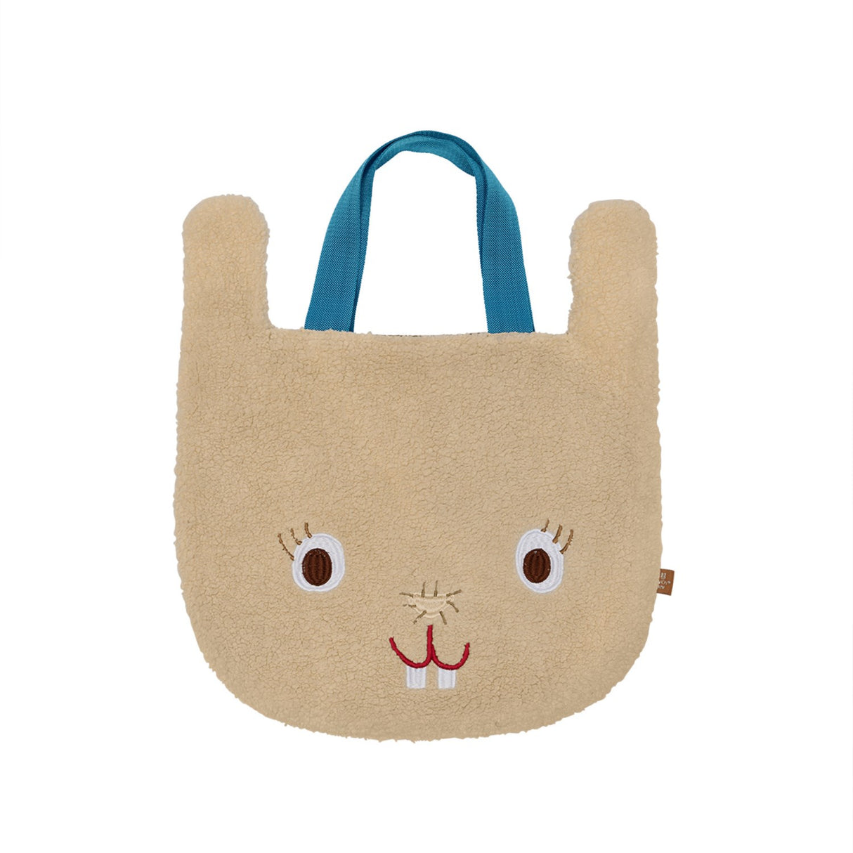 OYOY Clay/Blue Darling Rabbit Tote Veske