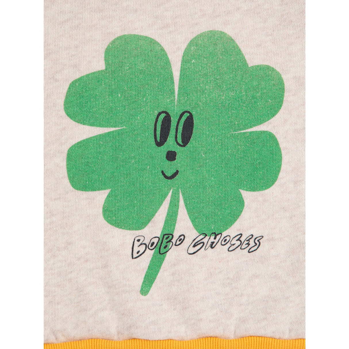 Bobo Choses Light Heather Grey Lucky Clover Collegegenser