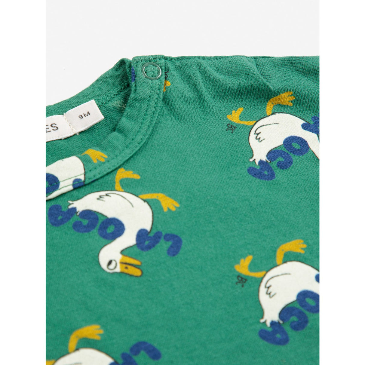 Bobo Choses Green La Oca All Over T-Shirt