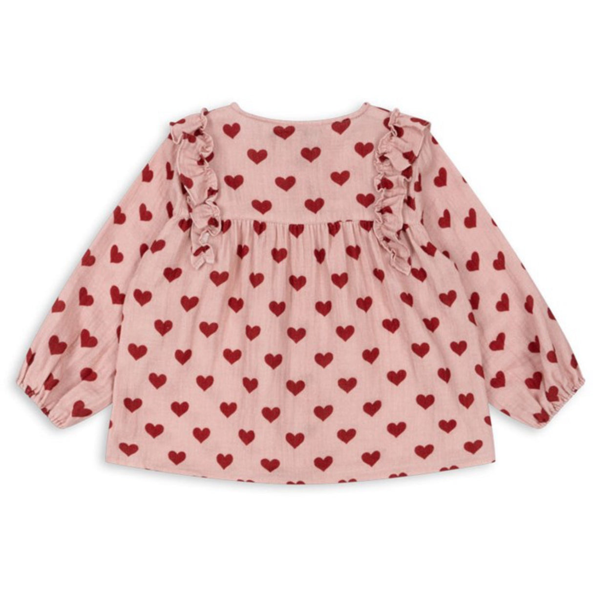 Konges Sløjd Amour Mellow Coco Frill Skjorte GOTS