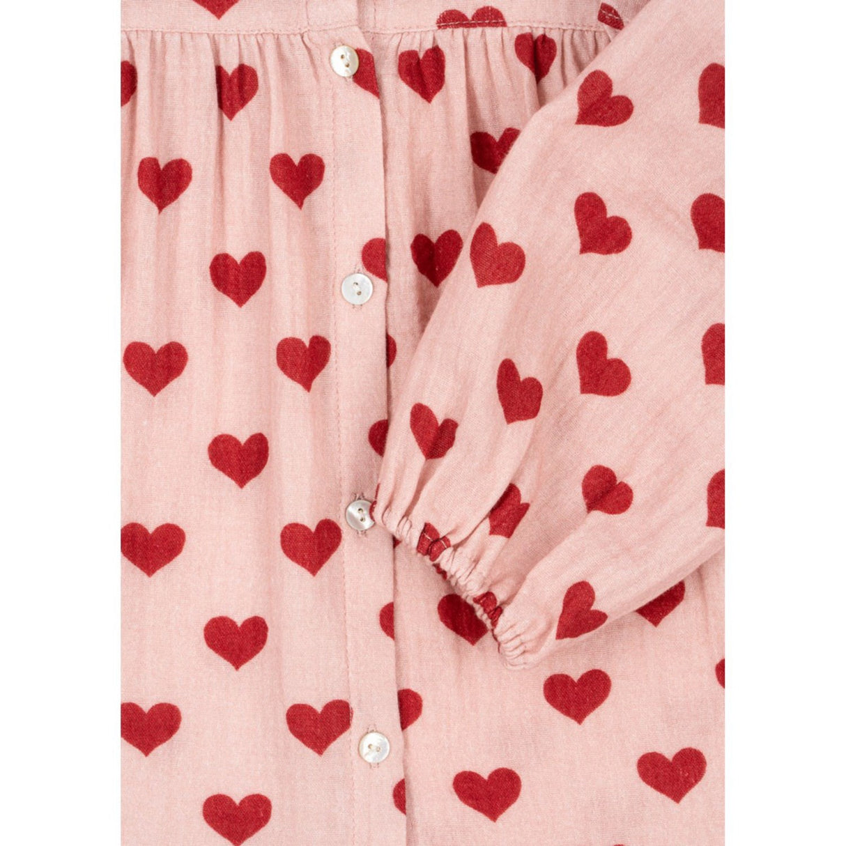 Konges Sløjd Amour Mellow Coco Frill Skjorte GOTS