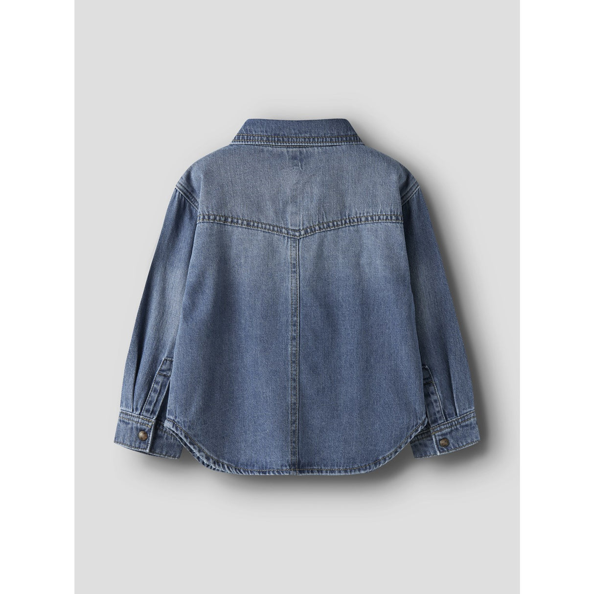 Name It Medium Blue Denim Nmmblue Oz Dnm Ls Skjorte 6677-Ov B