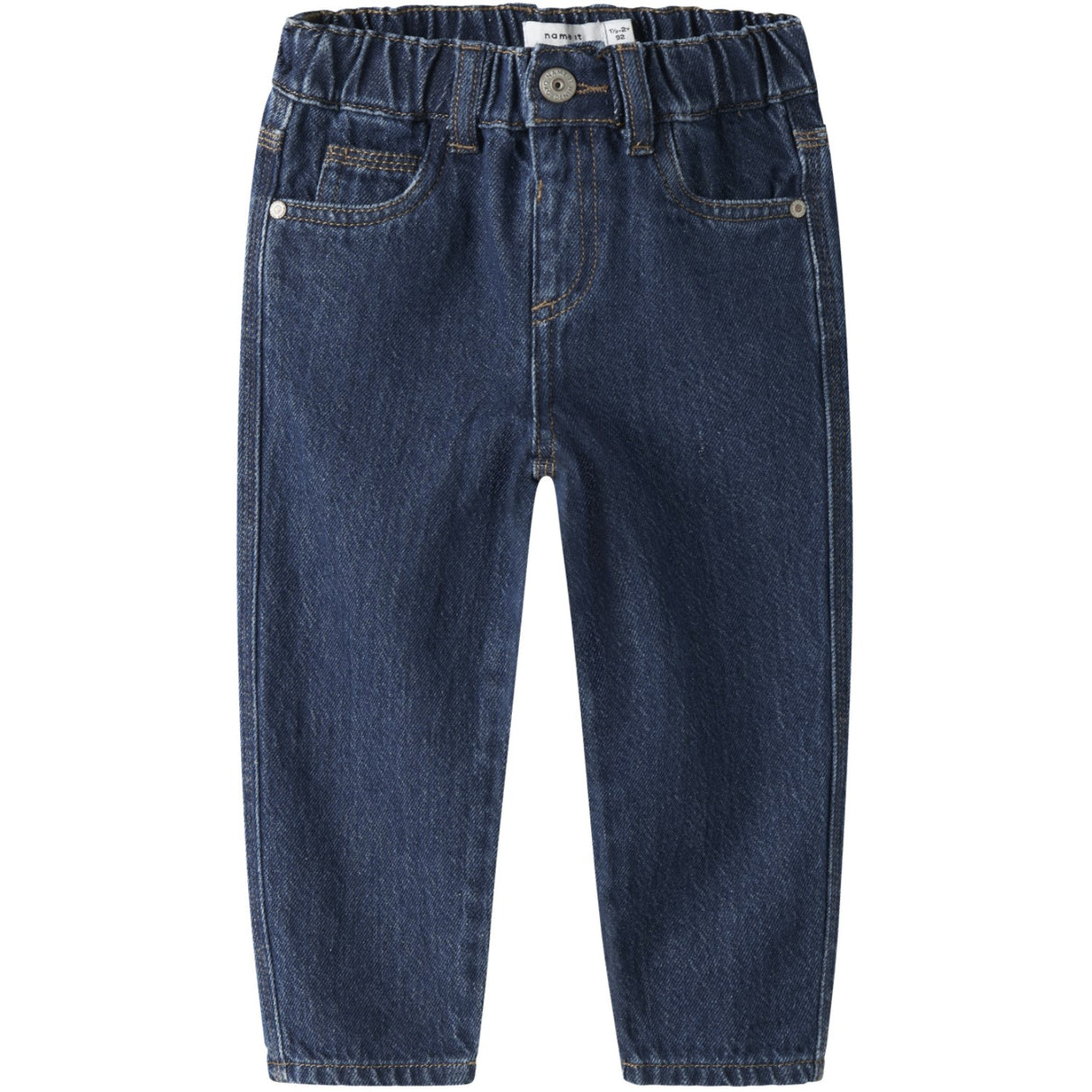 Name It Dark Blue Denim Nmmsilas Tapered Jeans 1570-Av O