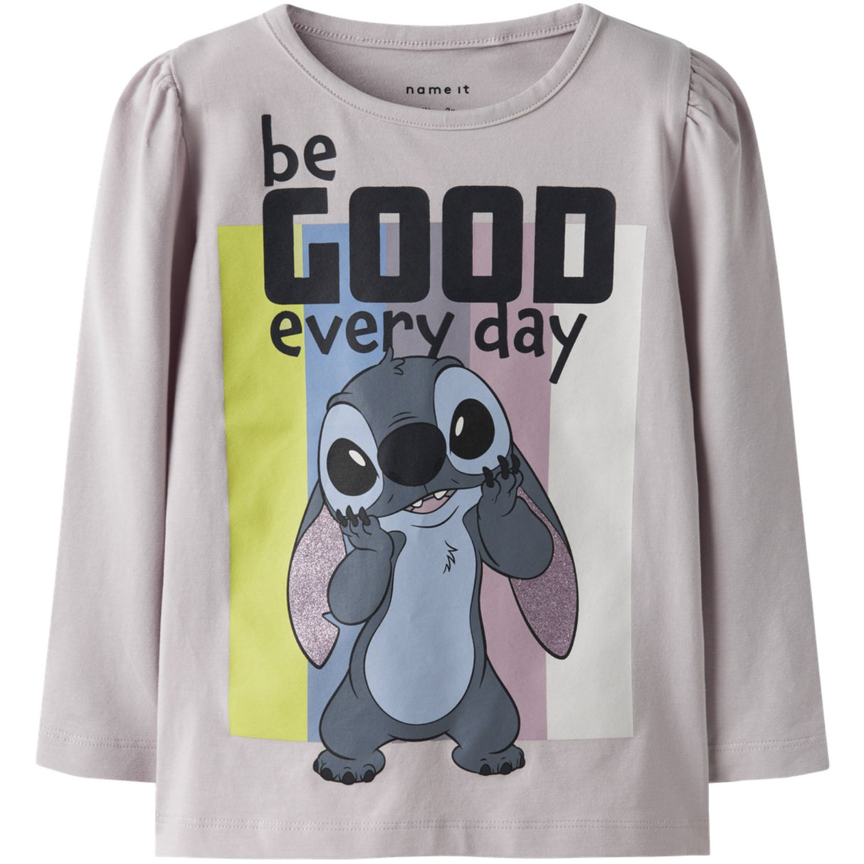 Name It Lilac Marble Nmfdiana Stitch Ls Topp Box Noos Wdi