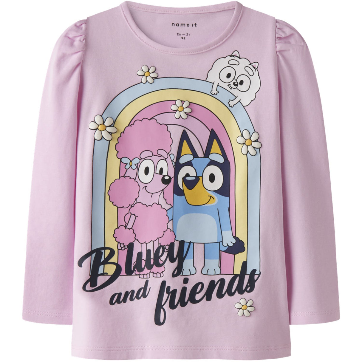 Name It Pirouette Nmfjessie Bluey Ls Topp Box Noos Sky