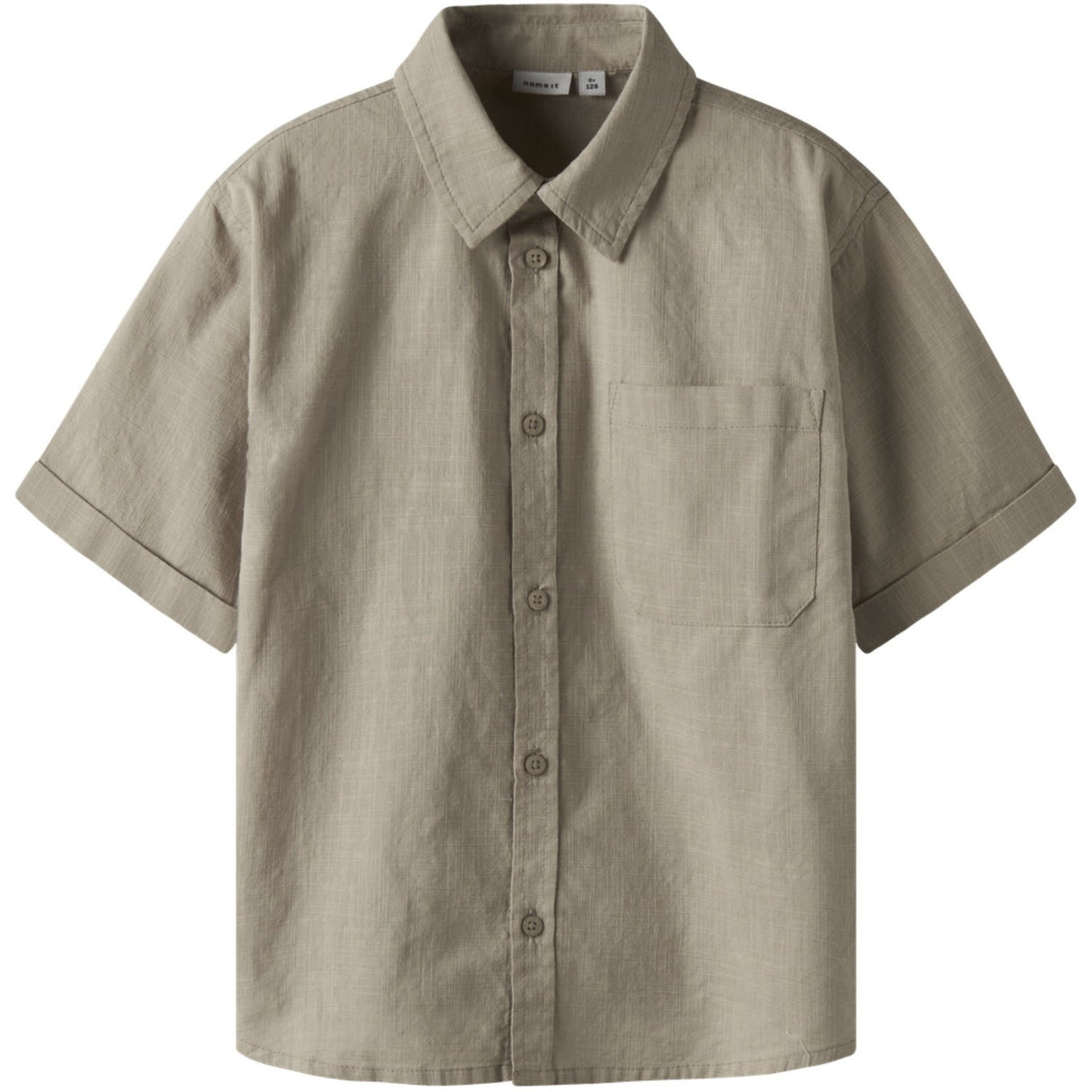 Name It Aluminium Nkmfilip Ss Nreg Skjorte Pb