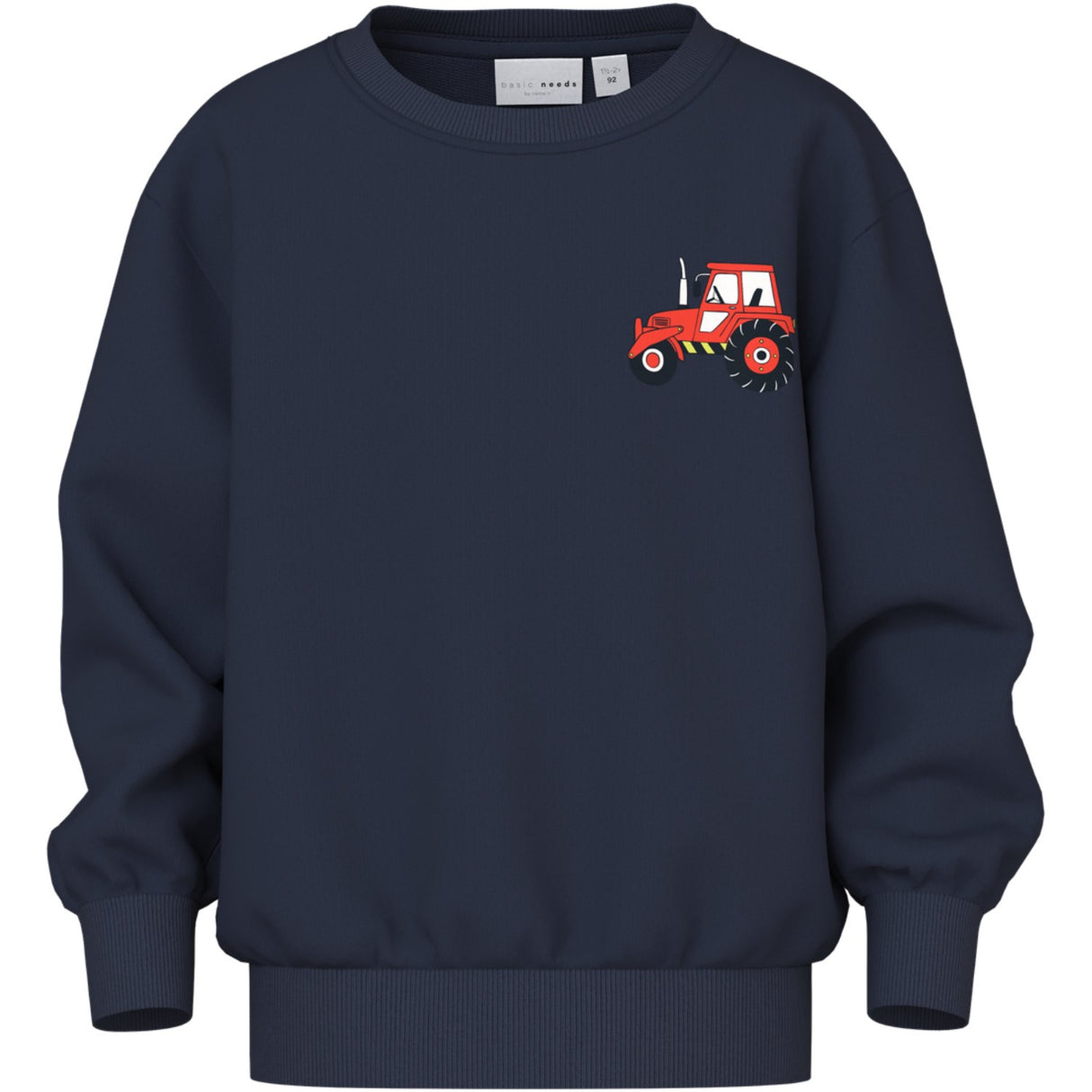 Name It Navy Blazer Tractor Nmmvildar Ls Nreg Sweat Unb