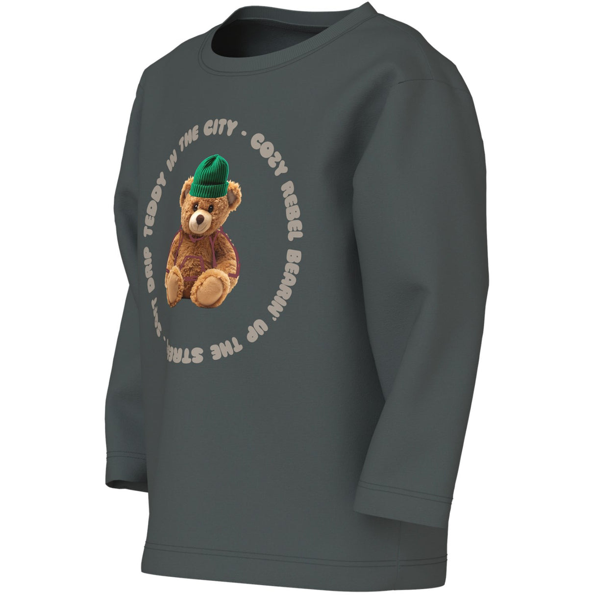 Name It Urban Chic Teddy Nmmvoto Ls Nreg Topp