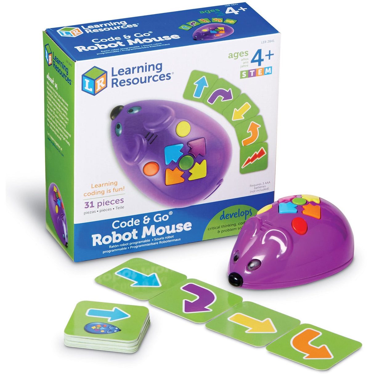 Learning Resources® Code & Go® Robot Mouse
