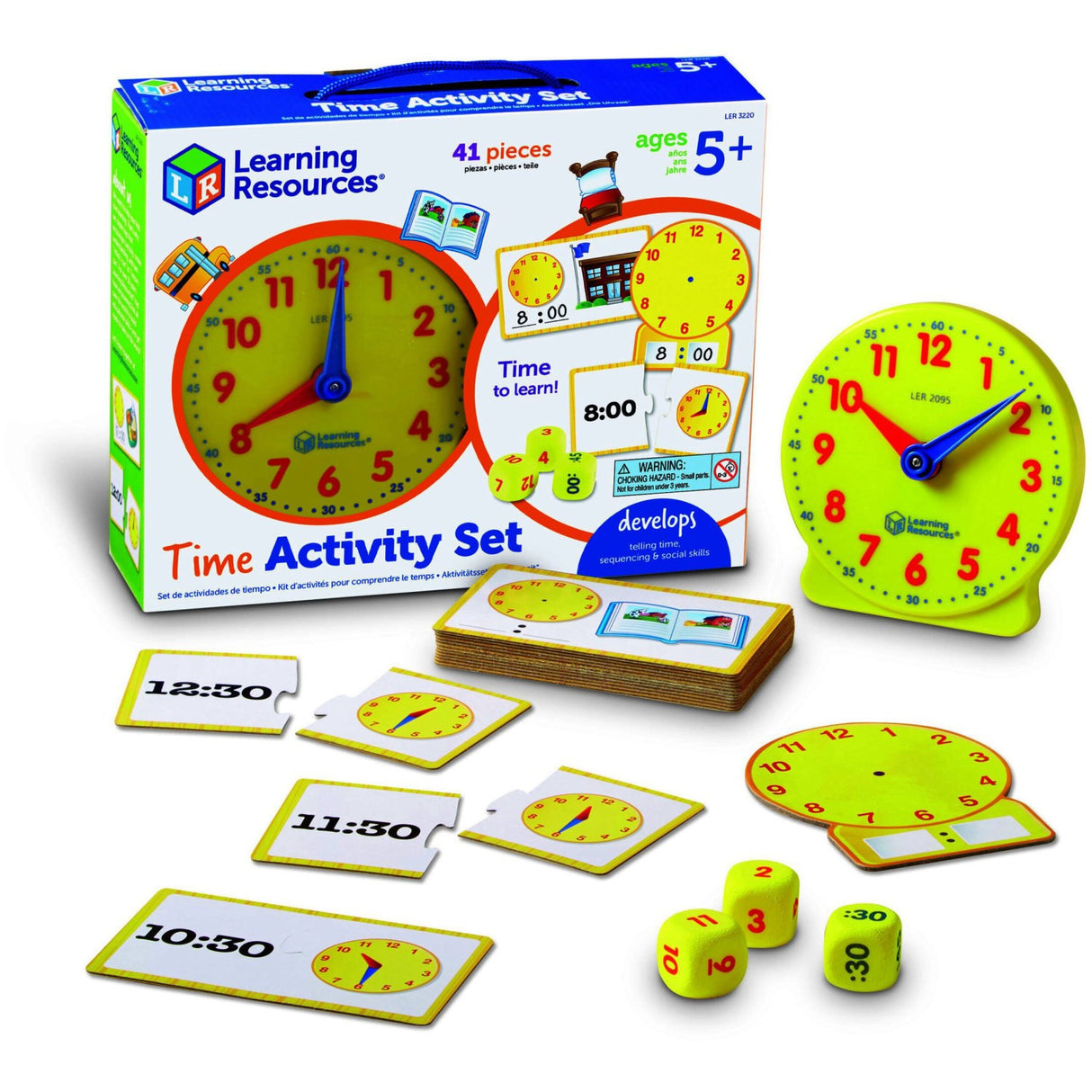 Learning Resources® Time Activity Sett