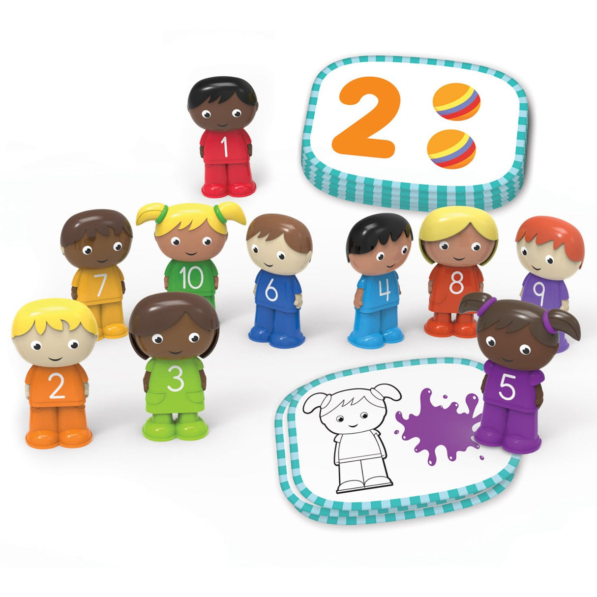 Learning Resources® Skill Builders! Toddler 1-10 Counting Kids