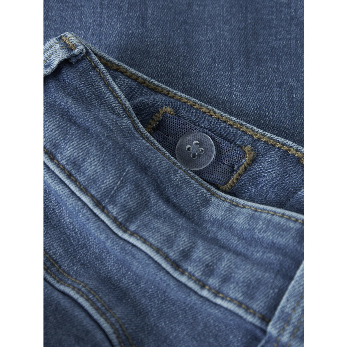 Name It Medium Blue Denim Nkfpolly X-Wide Jeans 3057-Fr Noos