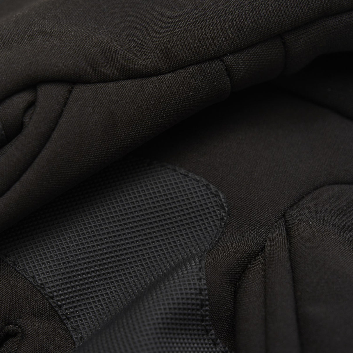 Color Kids Black Hansker Softshell