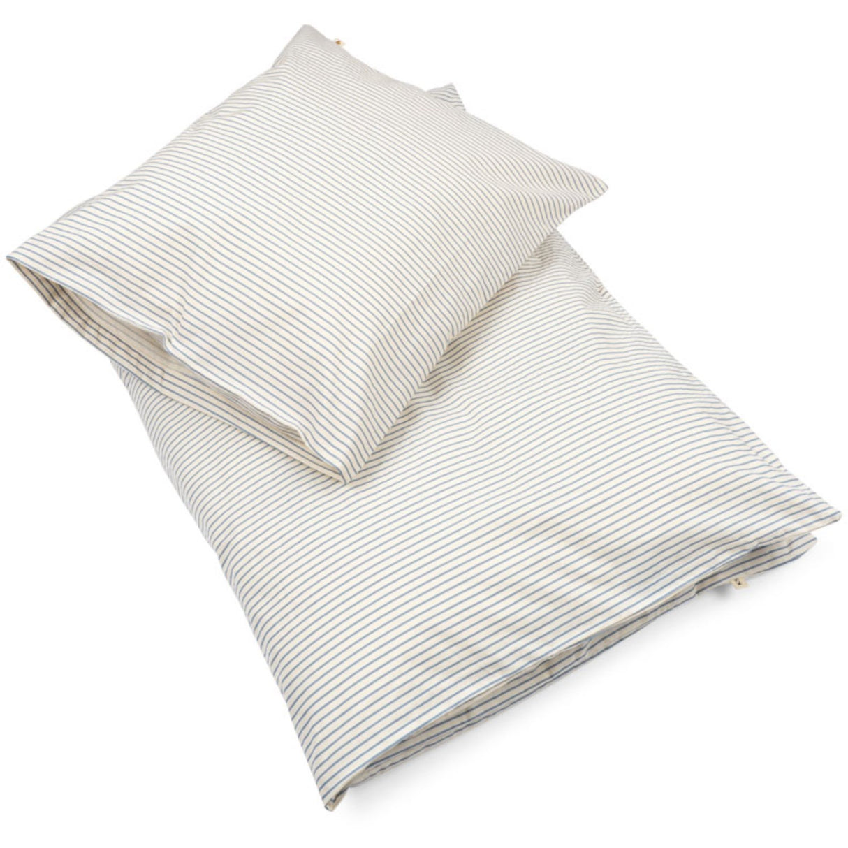 Konges Sløjd Stripe Bluie Strandshavet Sengetøy GOTS