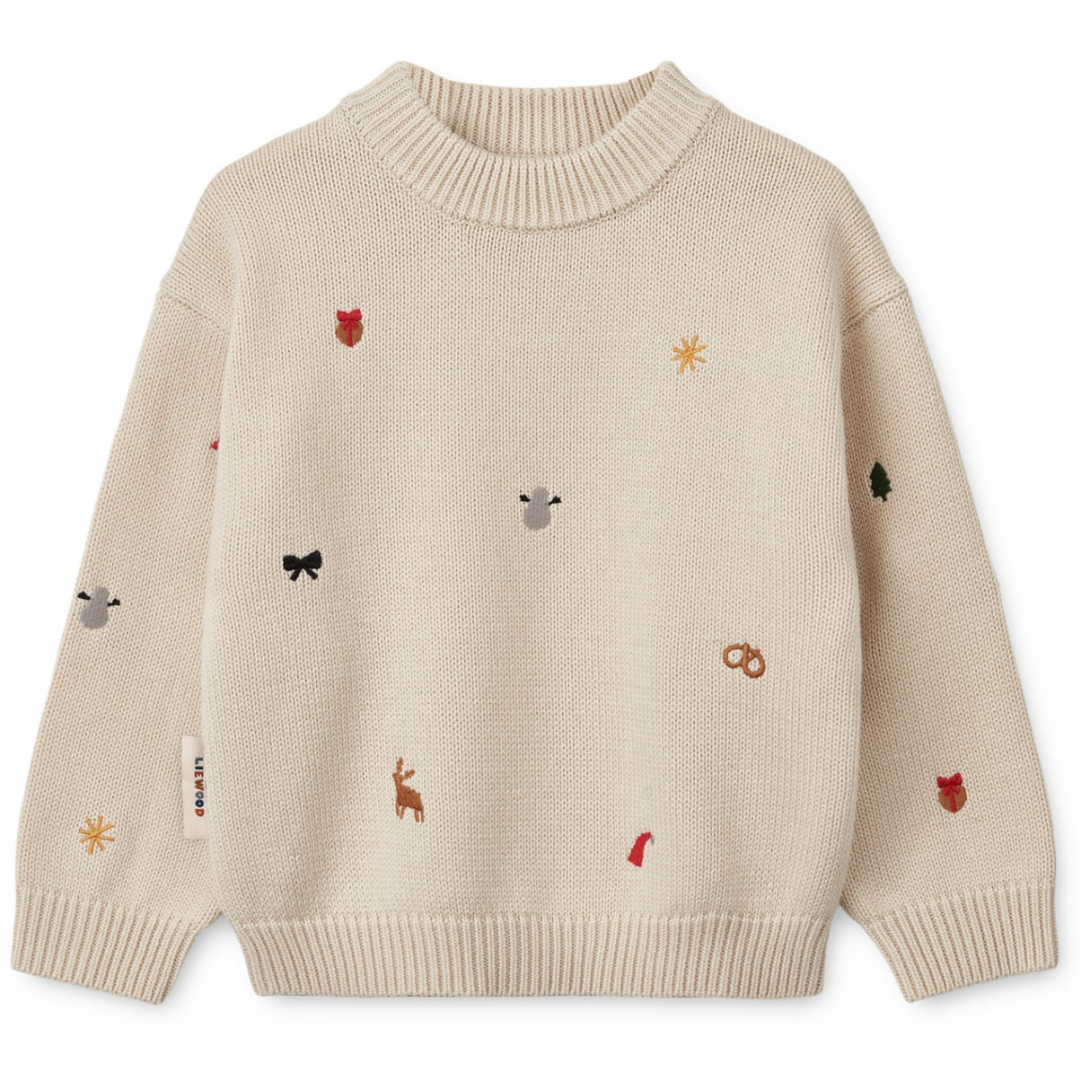 LIEWOOD Holiday / Sandy Orlane Embroidery Strikk Jumper