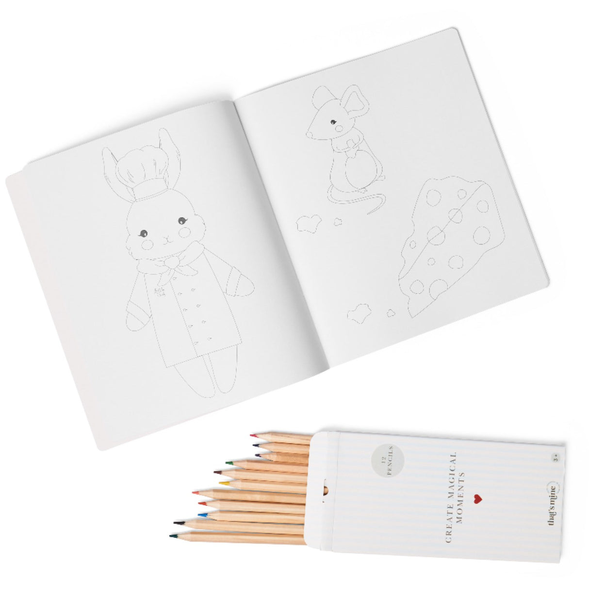 That's Mine Bunny Ben Coloring Bok