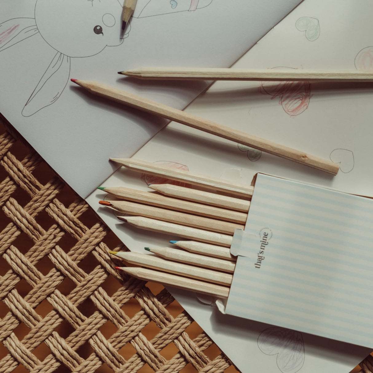 That's Mine Bunny Ben Coloring Bok