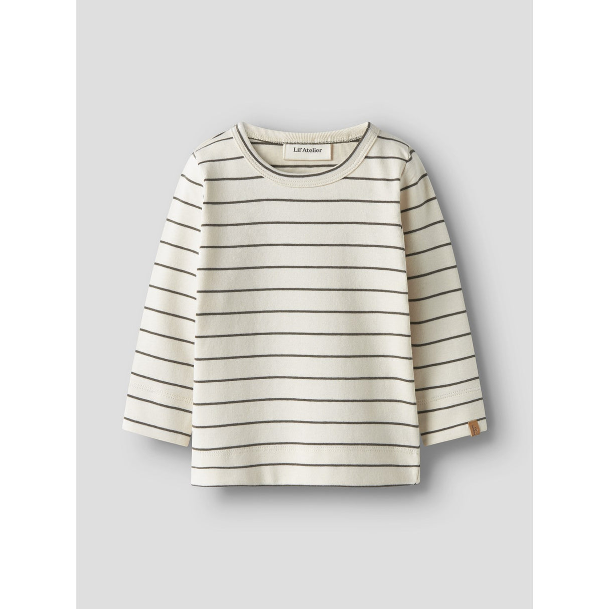 Lil'Atelier Turtledove Nbmgeo Lim Ls Slim Topp Lil