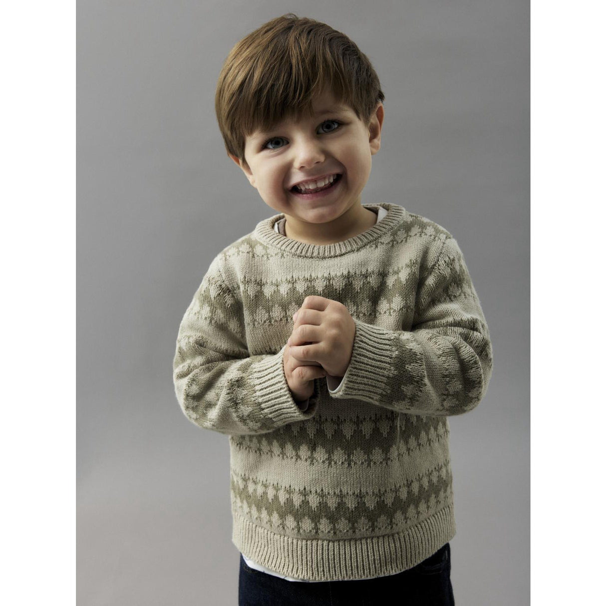 Name It Island Fossil Mermaid Nmmoscar Ls Strikk