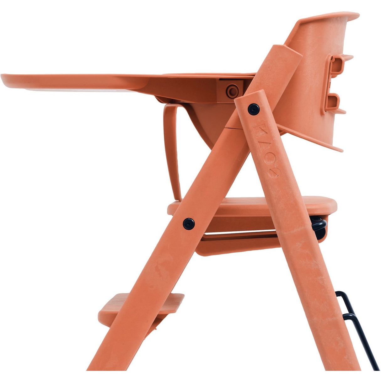 KAOS Terracotta Pink KLAPP® Safety Rail & Tray