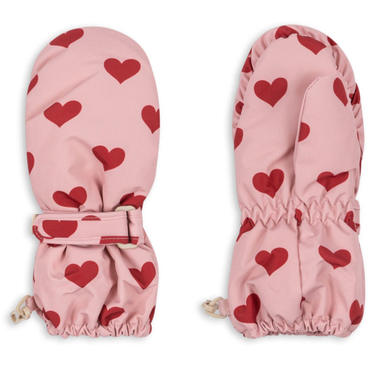 Konges Sløjd Amour Pink Nohr Snow Votter Print