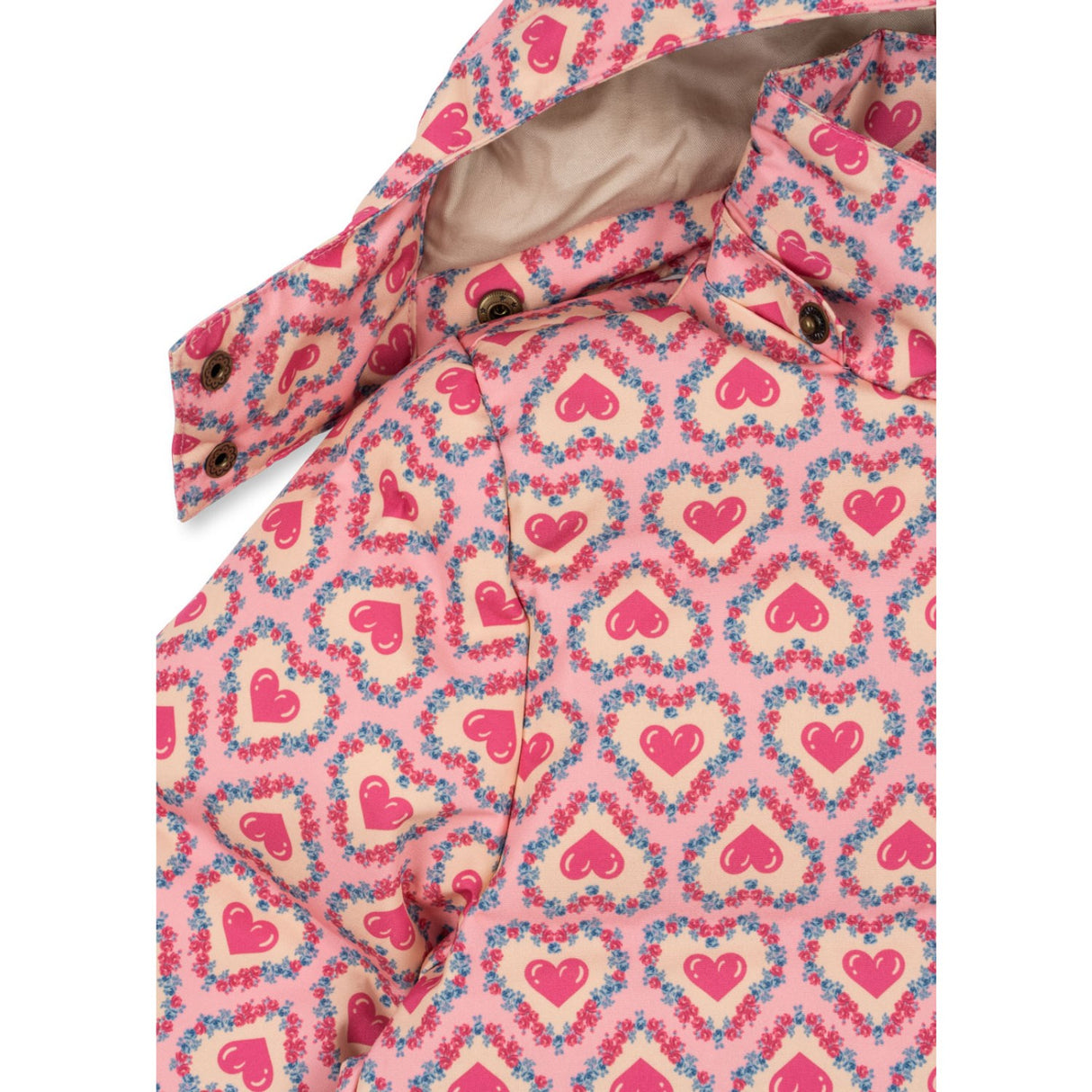 Konges Sløjd Felice Rose Magnum Down Jakke Print Grs