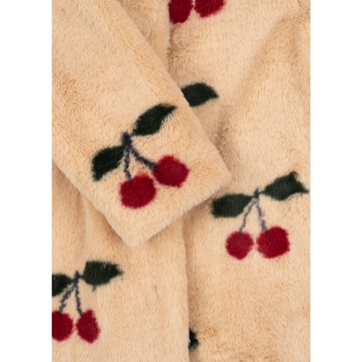 Konges Sløjd Ma Grande Cerise Fuzzie Frakk Grs