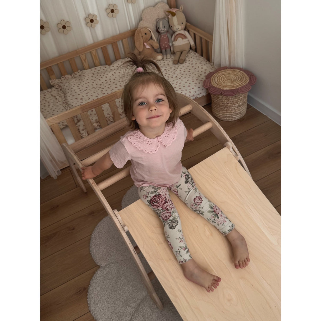 Woobiboo Natural Slide-Climber L