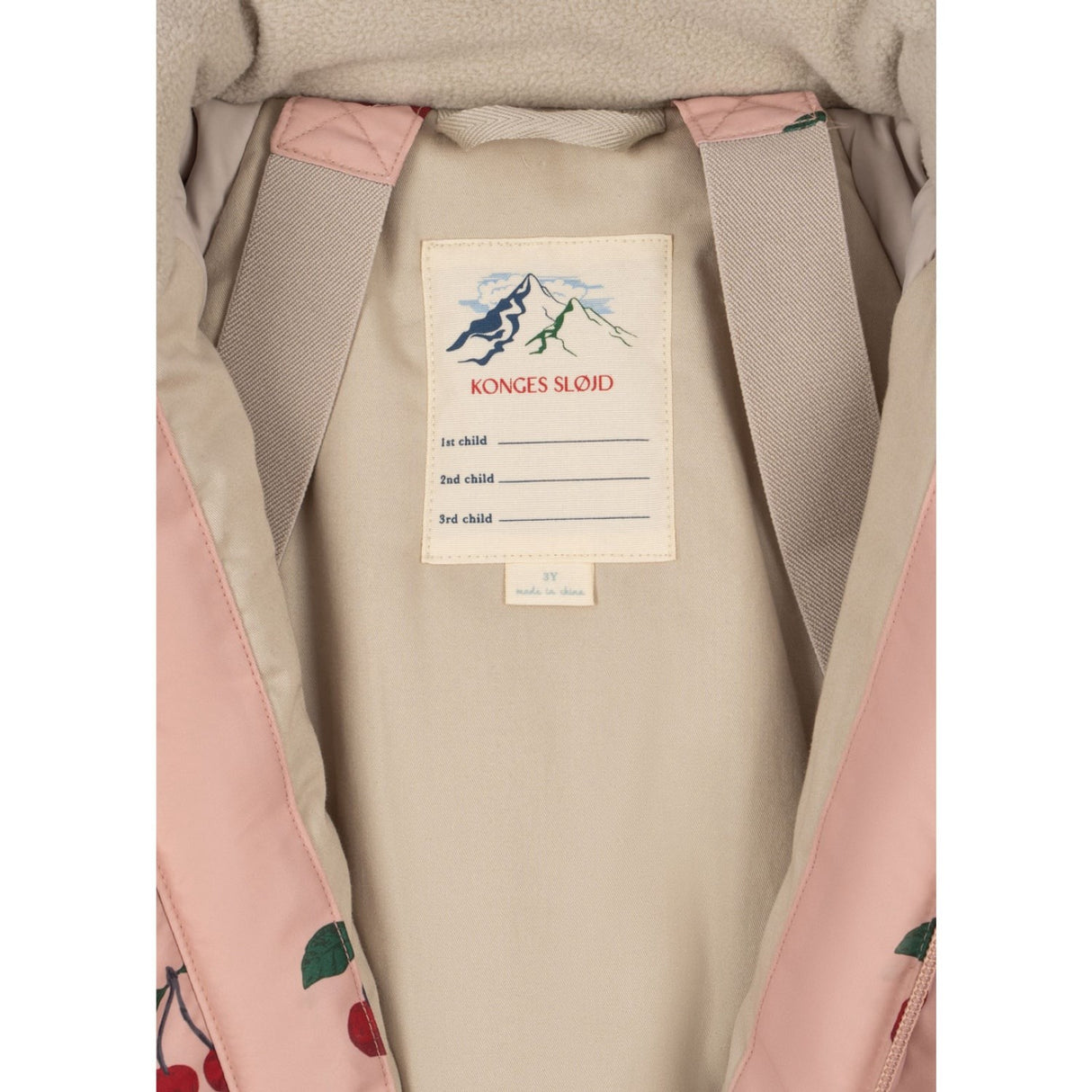 Konges Sløjd Ma Grande Cerise Blush Award Flydress Grs