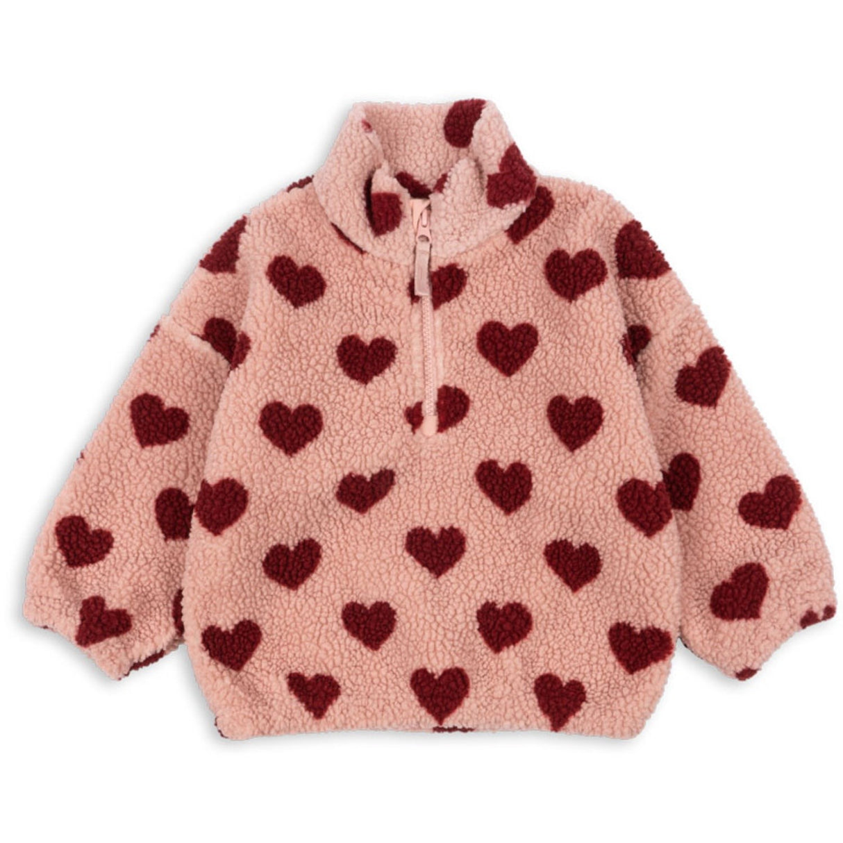Konges Sløjd Coeur Mellow Jody Teddybjørn Half Zip Grs
