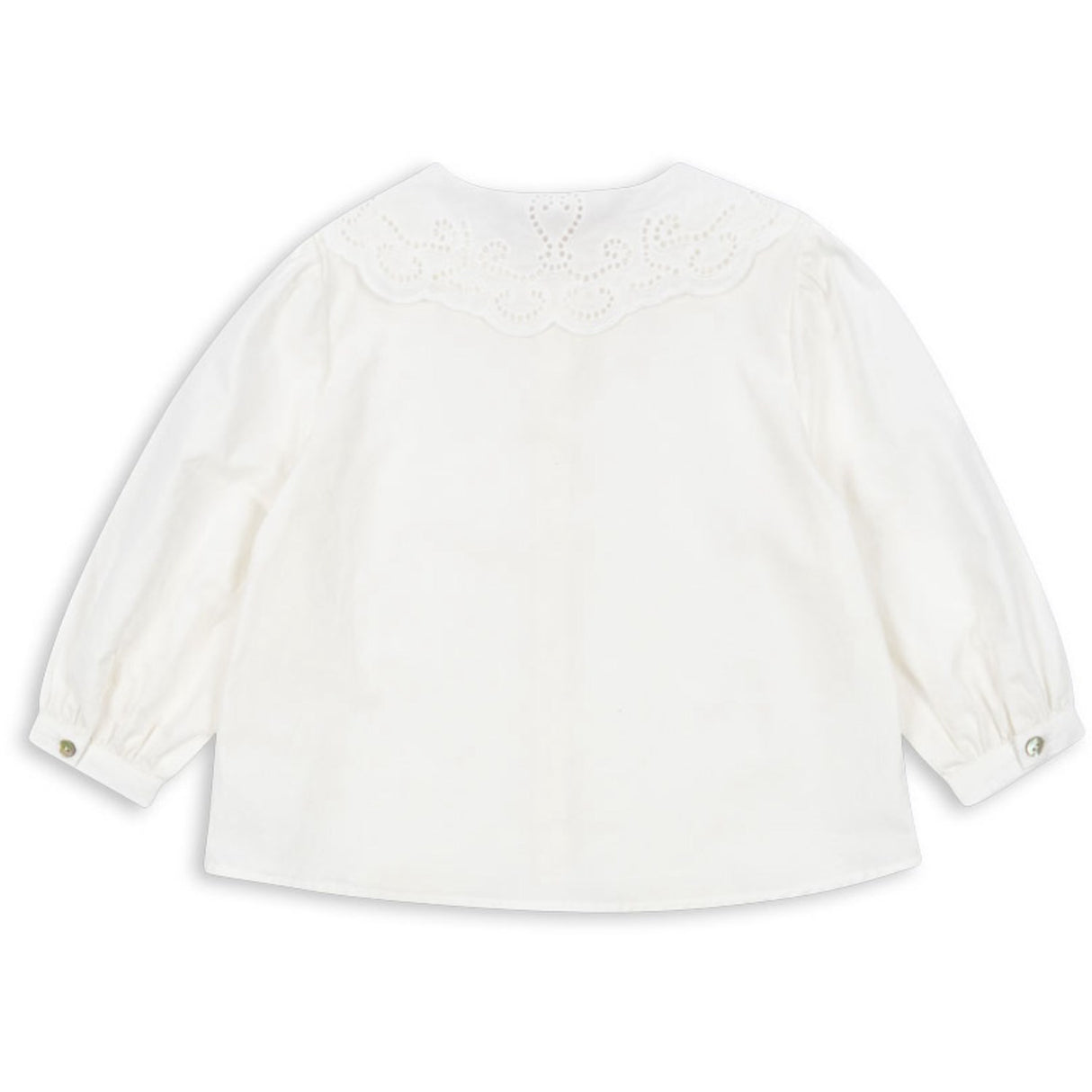 Konges Sløjd Optic White Rilo Halsbånd Skjorte GOTS