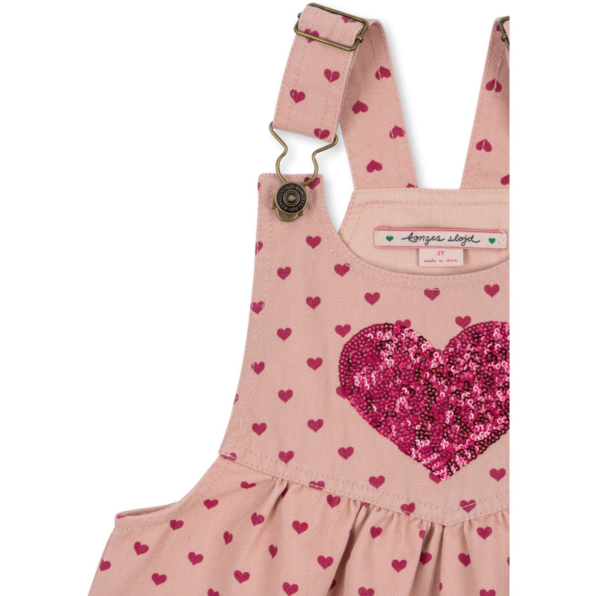 Konges Sløjd Berry Coeur Nola Paljet Spencer Kjole GOTS