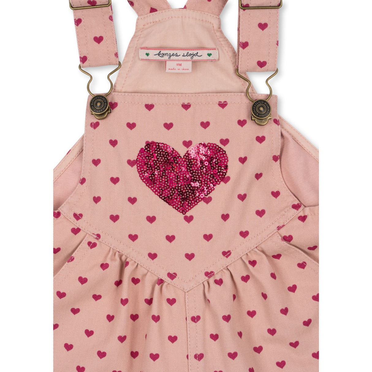 Konges Sløjd Berry Coeur Nola Paljet Overalls GOTS