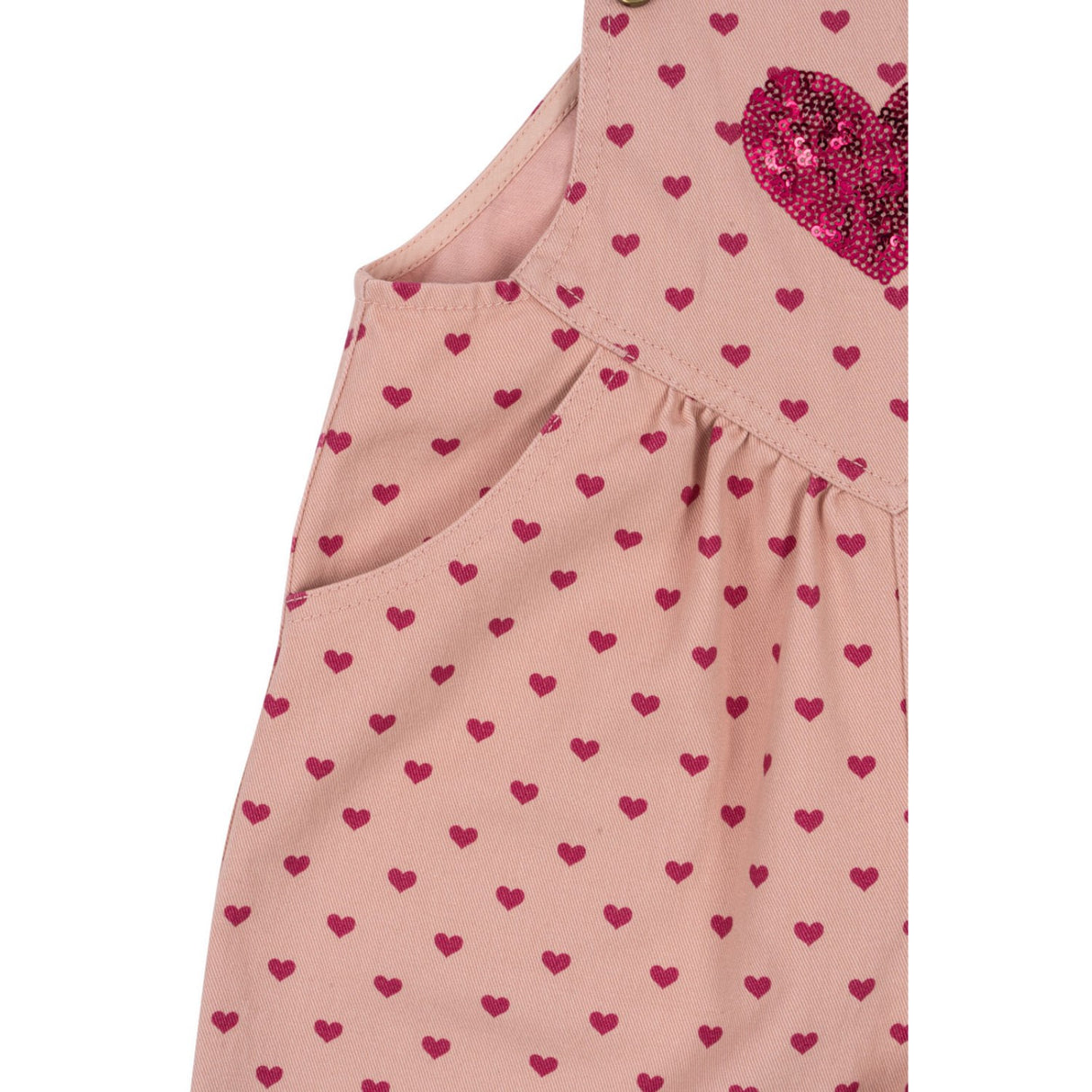 Konges Sløjd Berry Coeur Nola Paljet Overalls GOTS