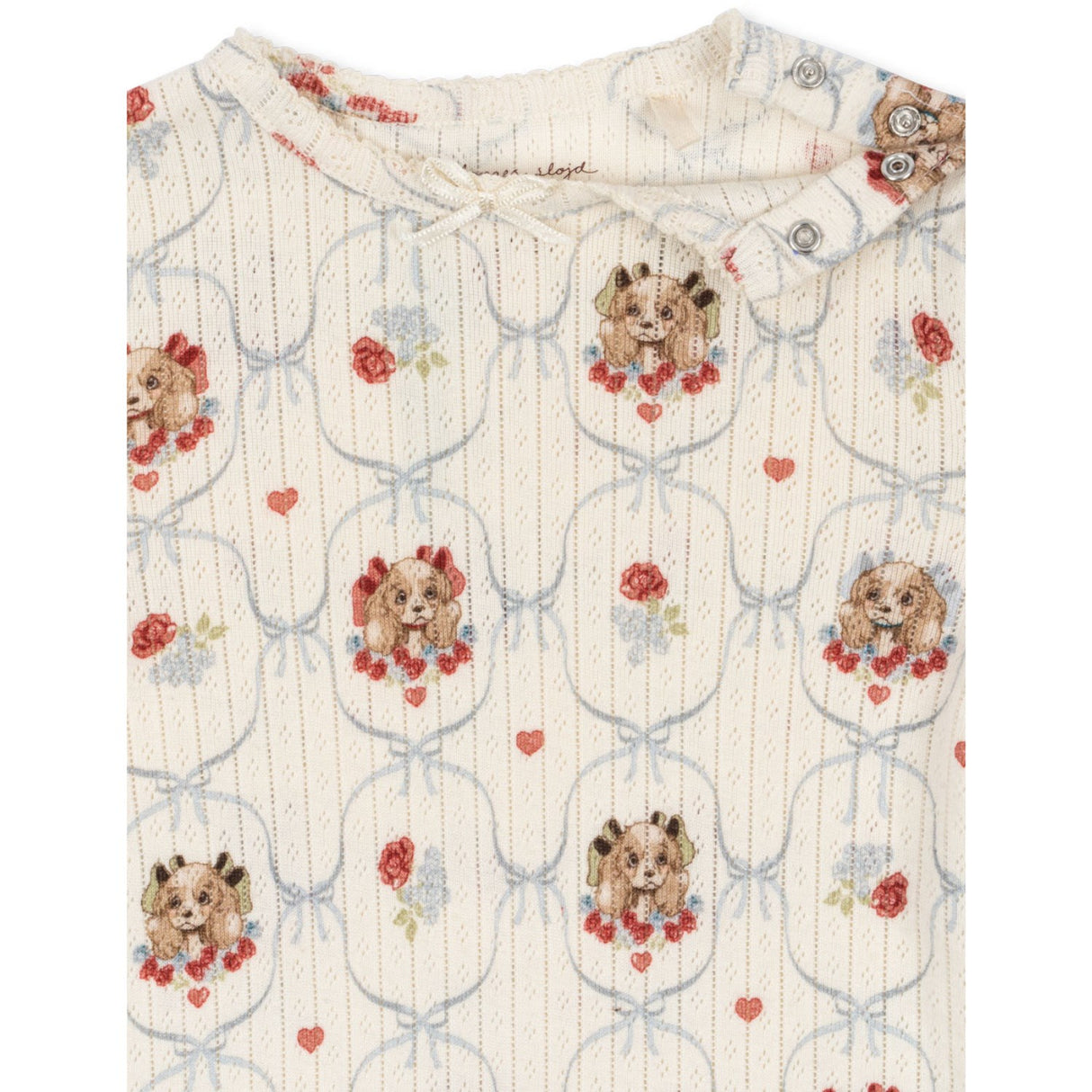 Konges Sløjd Puppy Minnie Onesie GOTS