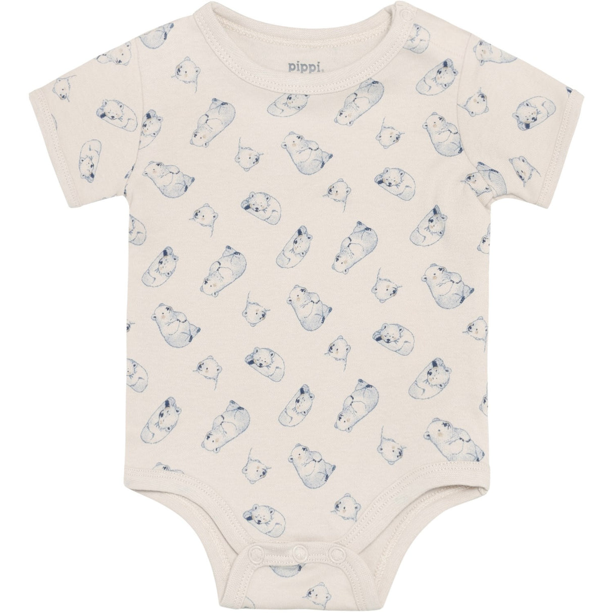 Pippi Flint Stone Body Ss Ao-Printed (4-Pack)