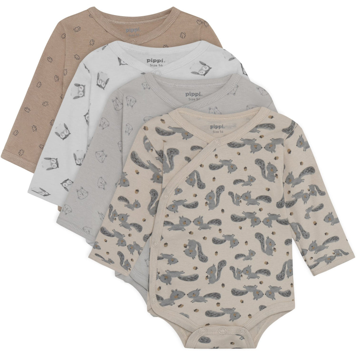 Pippi Rainy Day Body Omslags Ao-Printed (4-Pack)