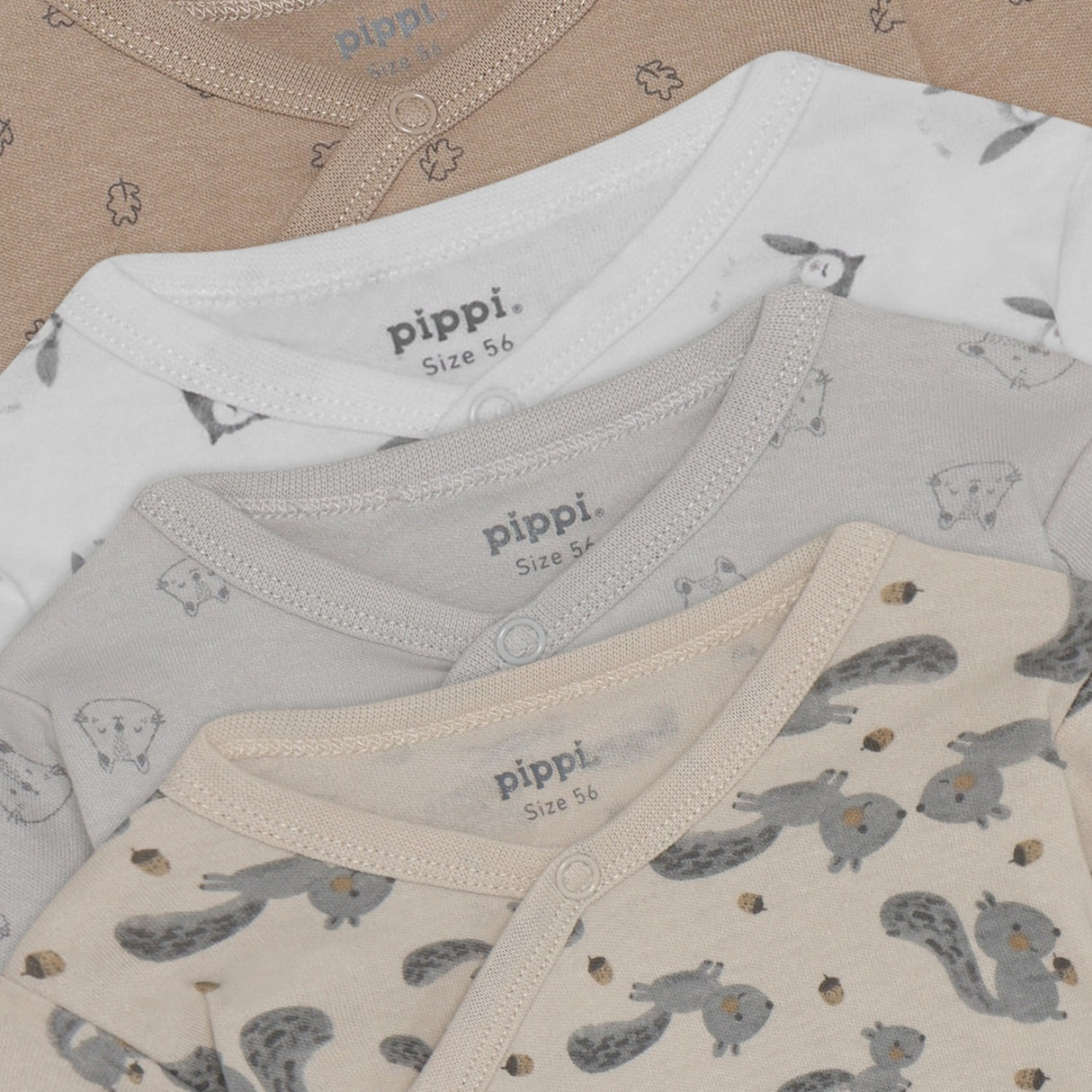 Pippi Rainy Day Body Omslags Ao-Printed (4-Pack)