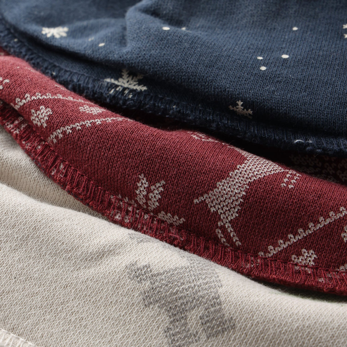 Pippi New Maroon Bandana Stoff Smekke Uni - Aop (3-Pack)