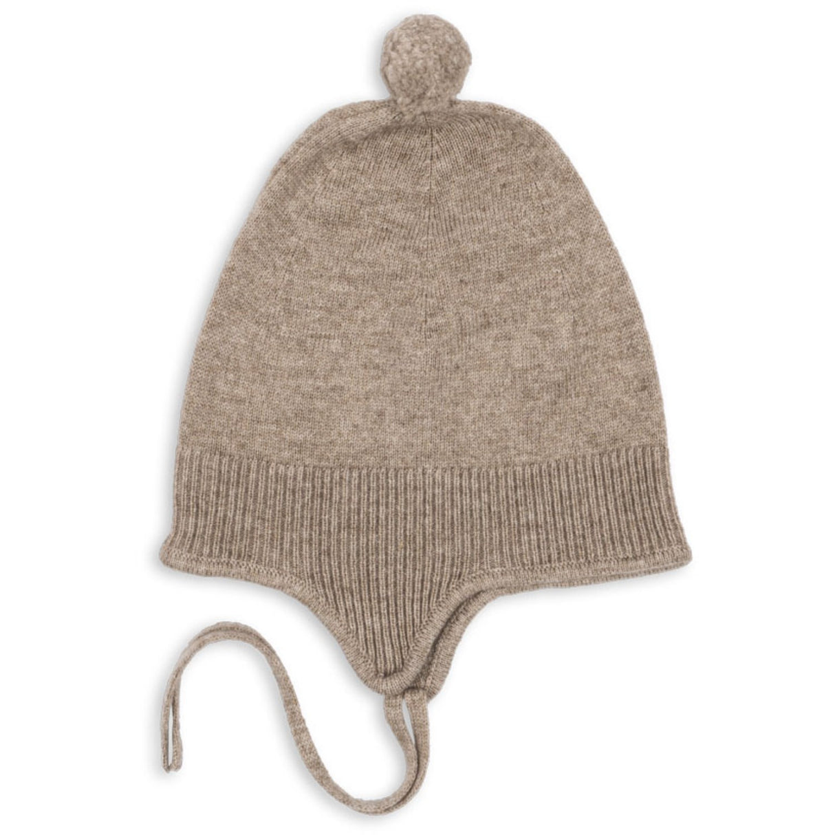 Konges Sløjd Light Brown Mattou Strikk Hjelm