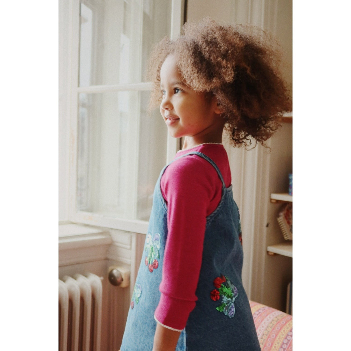 Konges Sløjd Amarena Sequin Magot Paljet Stropp Kjole GOTS