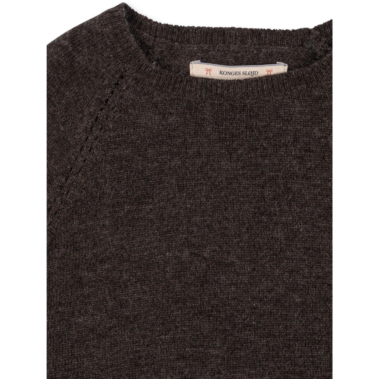 Konges Sløjd Brown Melange Cathy Strikk Sweater