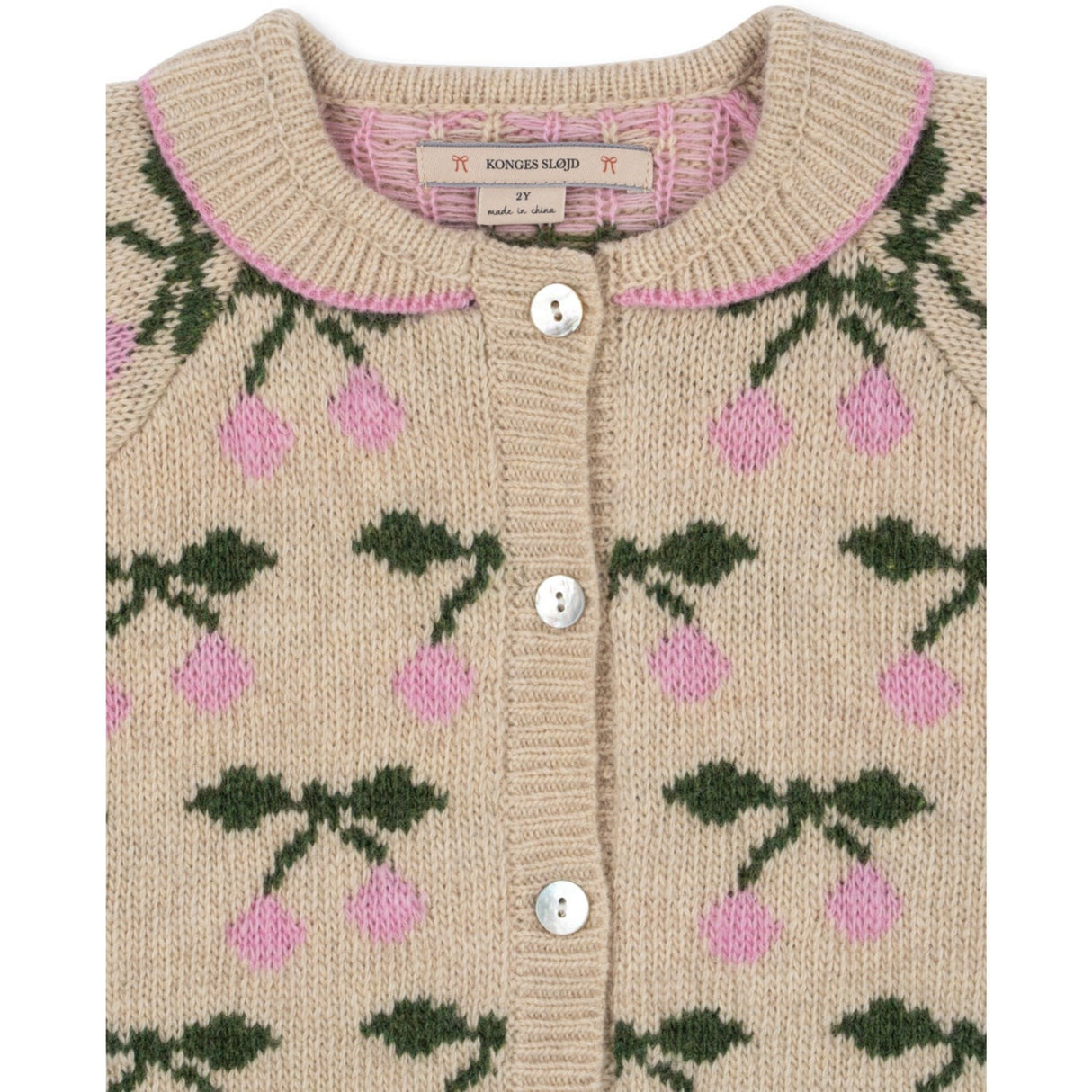 Konges Sløjd Cherry Belou Strikk Halsbånd Cardigan